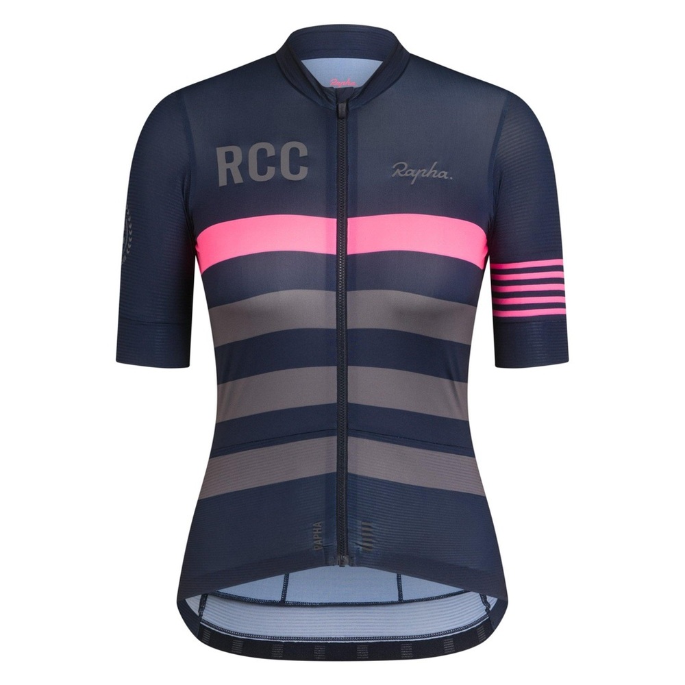 NWT RAPHA RCC Womens Pro Team Jersey in Dark Navy